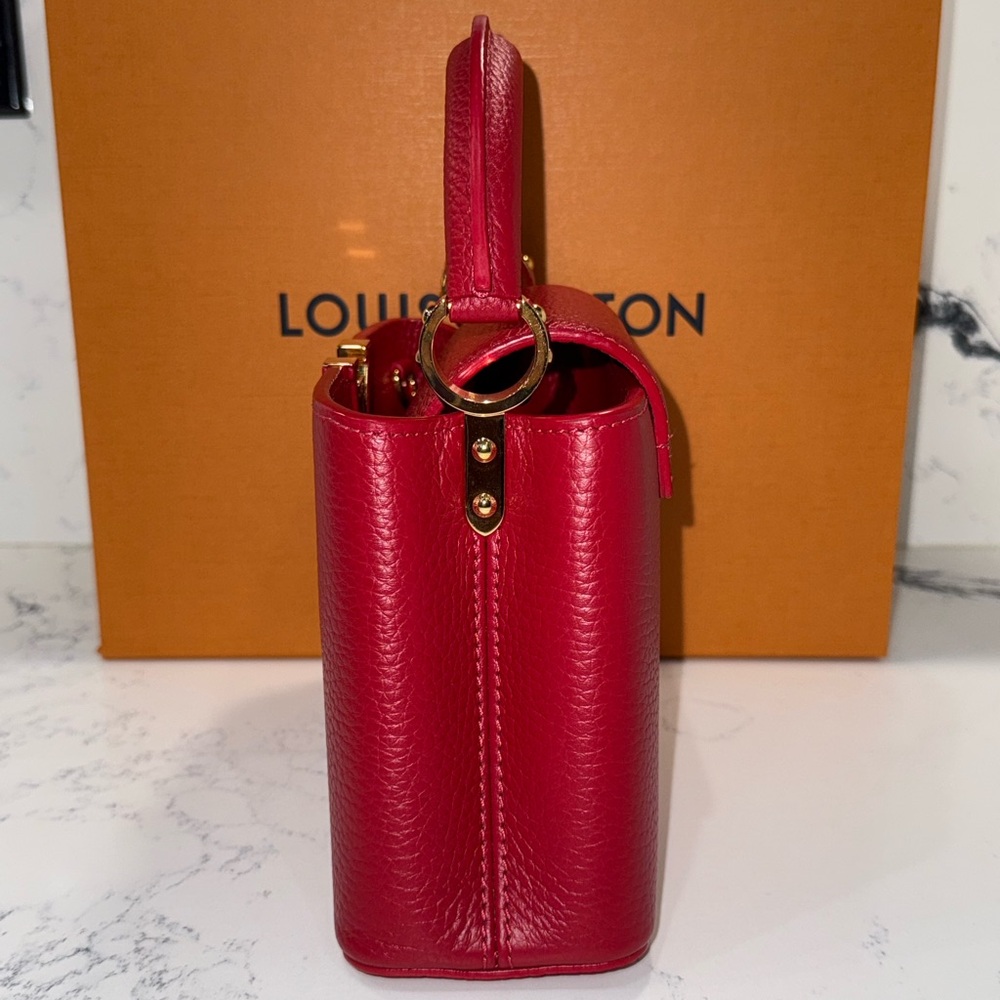 Louis Vuitton Mini Capucines Scarlet Red - Picture 10 of 16